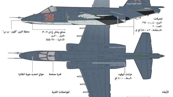 المقاتلة الهجومية سو - 25 (Su- 25 ) - سبوتنيك عربي