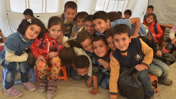 أطفال سوريا فى لبنان - سبوتنيك عربي