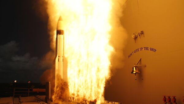 إطلاق صاروخ أمريكي من نوع ستاندارت - سبوتنيك عربي