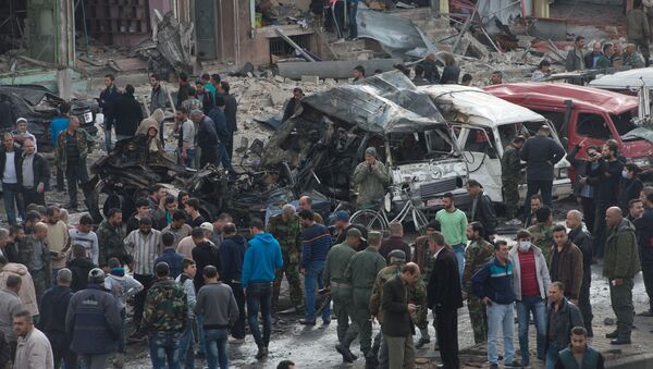 تفجير إرهابي في حمص - سبوتنيك عربي