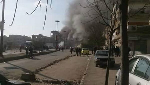 انفجار في منطقة السيدة زينب - سبوتنيك عربي