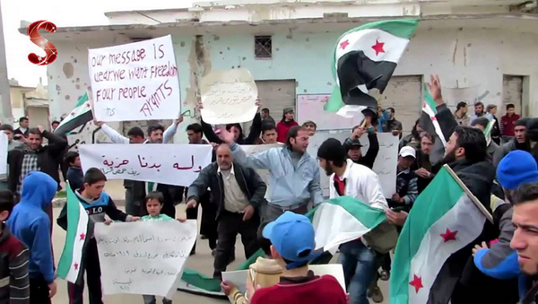 مظاهرات في سوريا - سبوتنيك عربي