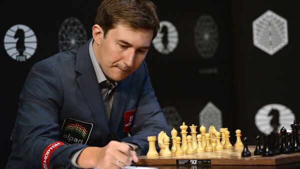 لاعب الشطرنج الروسي سيرغي كارياكين - سبوتنيك عربي