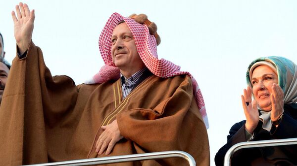 أردوغان وزوجته - سبوتنيك عربي