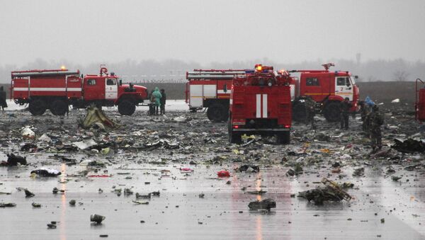 سقوط طائرة فلاي دبي جنوب روسيا - سبوتنيك عربي