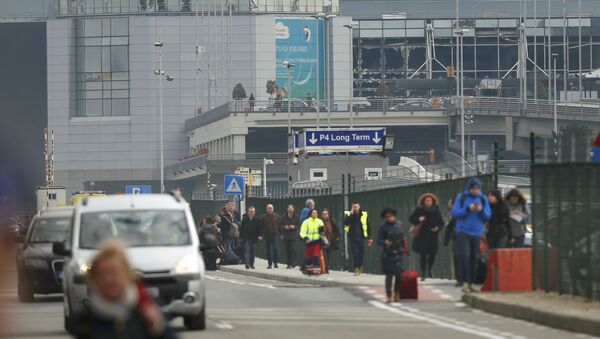 انفجاران يهز مطار العاصمة البلجيكية بروكسل - سبوتنيك عربي