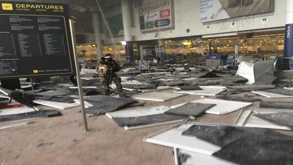 انفجار مطار بروكسل - سبوتنيك عربي