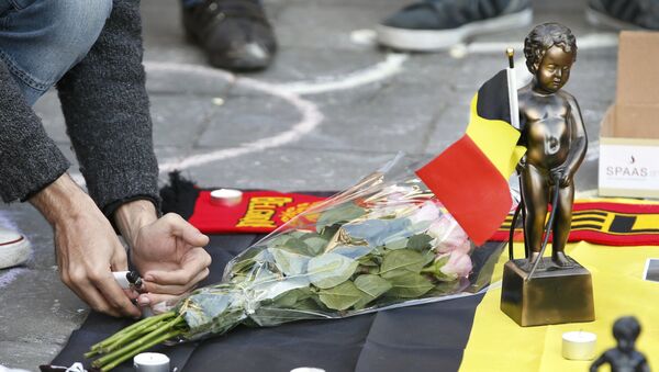 تكريم ذكرى ضحايا هجمات بروكسل - سبوتنيك عربي