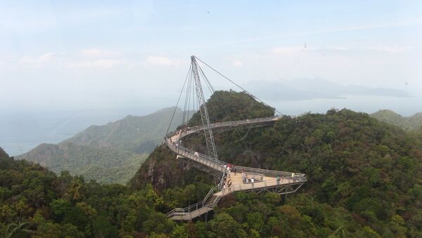 جسر لانكاوي سكاي في ماليزيا. - سبوتنيك عربي