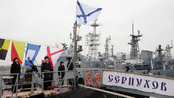 دخول سفينة سيربوخوف الخدمة العسكرية - سبوتنيك عربي
