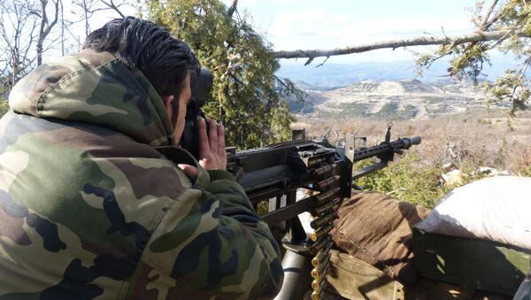 الجيش السوري في ريف اللاذقية - سبوتنيك عربي