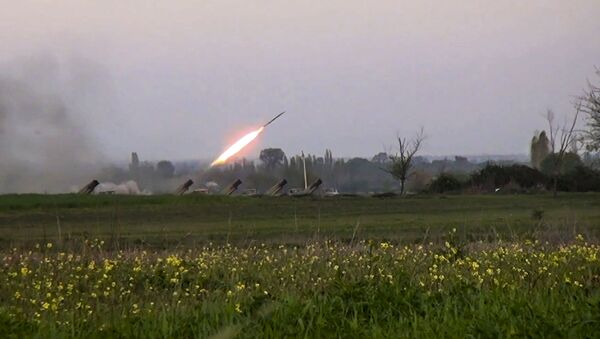 قصف صاروخي أذربيجاني - سبوتنيك عربي