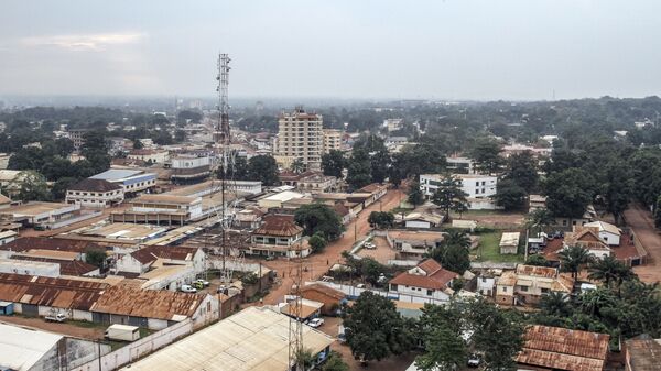 مشهد يطل على مدينة بانغوي من أعلى، جمهورية أفريقيا الوسطى. - سبوتنيك عربي