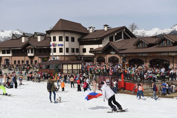مهرجان التزلج في سوتشي - سبوتنيك عربي