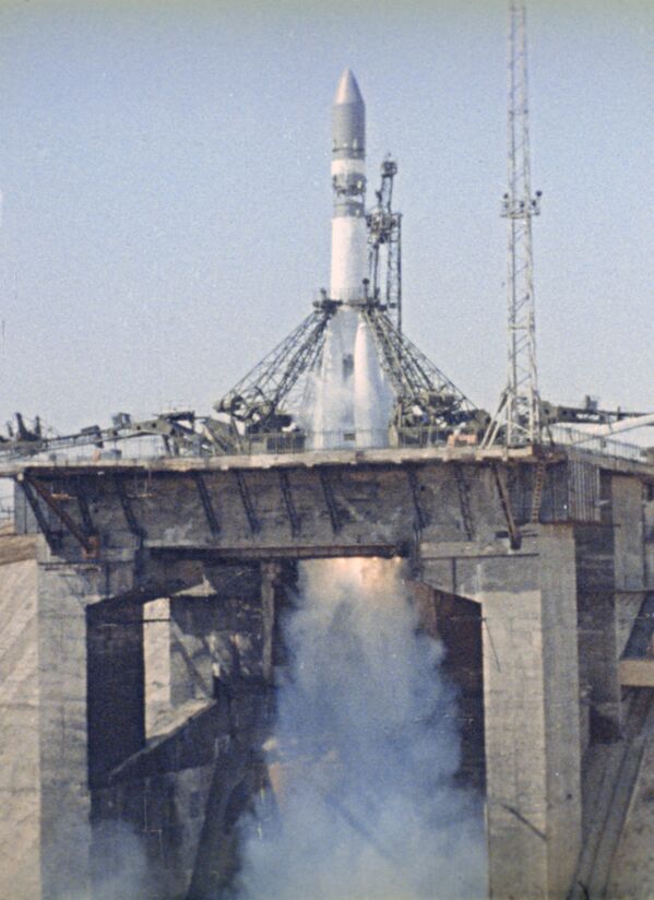 المركبة الفضائية فوستوك-1 قبيل انطلاقها - سبوتنيك عربي