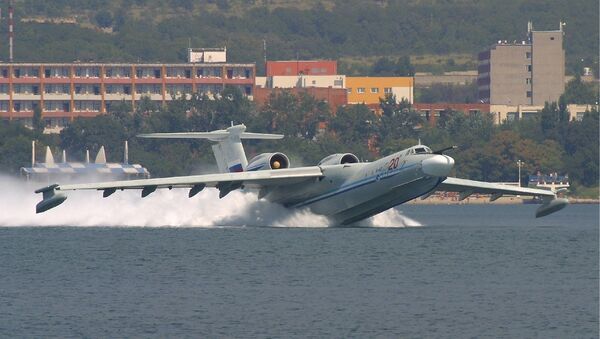 الطائرة البرمائية المضادة للغواصات A-40 الباتروس - سبوتنيك عربي