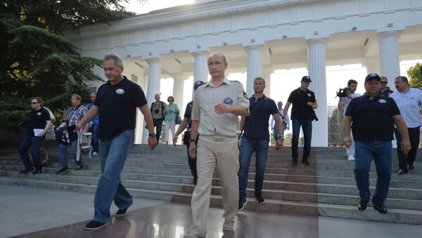 الرئيس بوتين يزور القرم - سبوتنيك عربي