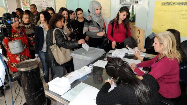 الانتخابات البرلمانية في سوريا - سبوتنيك عربي