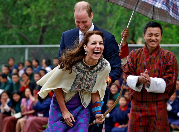دوق ودوقة كامبريدج خلال زيارتهما إلى مملكة بوتان - سبوتنيك عربي