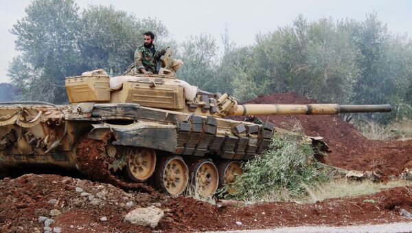دبابة تابعة للجيش السوري - سبوتنيك عربي