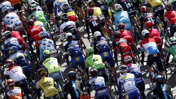 سباق الدراجات أمستل غولد ريس في مدينة ماستريخت في هولندا، 17 أبريل/ نيسان 2016. - سبوتنيك عربي