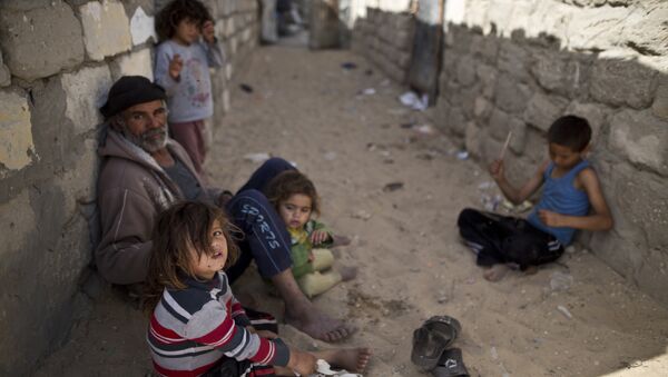 أطفال في قطاع غزة - سبوتنيك عربي