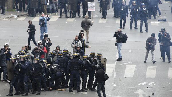 مظاهرات في فرنسا - سبوتنيك عربي