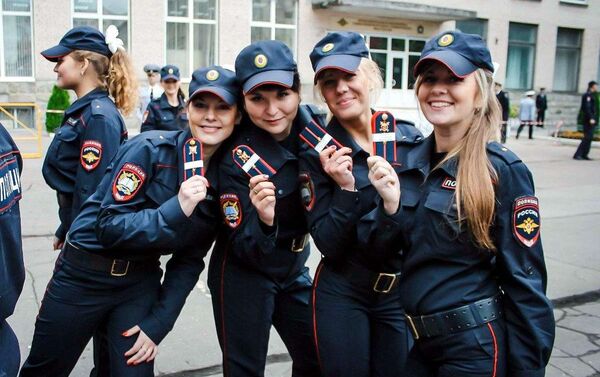 فتيات الشرطة الروسية - سبوتنيك عربي