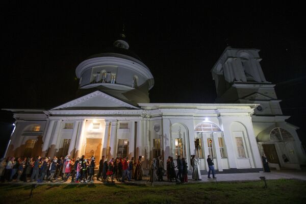 الاحتفال بعيد الفصح المجيد في روسيا - سبوتنيك عربي