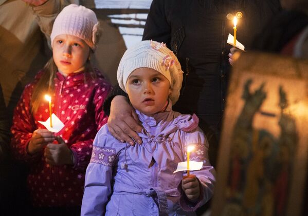 الاحتفال بعيد الفصح المجيد في روسيا - سبوتنيك عربي
