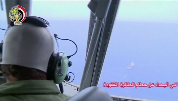 البحث عن حطام الطائرة المصرية - سبوتنيك عربي