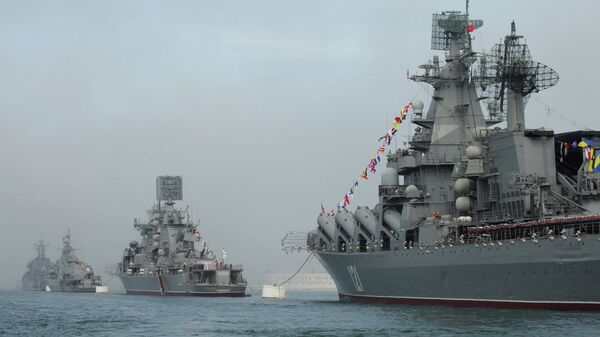 سفن حربية روسية في البحر الأسود - سبوتنيك عربي