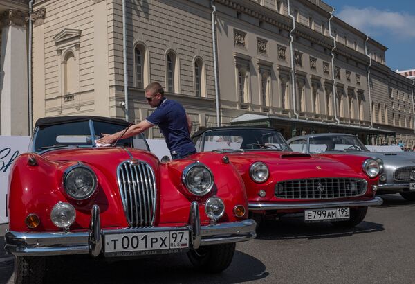 عرض السيارات الكلاسيكية في موسكو - سبوتنيك عربي