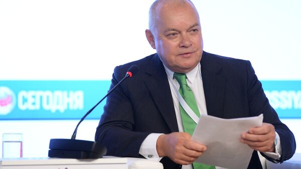 دميتري كيسيليوف مدير عام وكالة روسيا سيغودنيا - سبوتنيك عربي