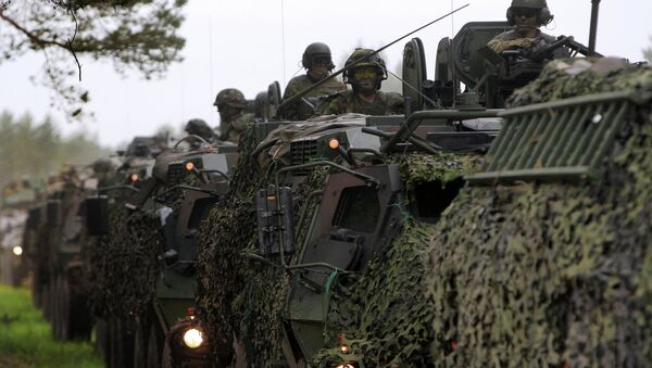 مناورات عسكرية مشتركة بين الولايات المتحدة واستونيا ولاتفيا وليتوانيا وبريطانيا - سبوتنيك عربي