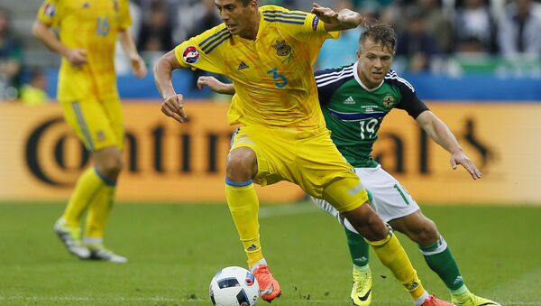 مباراة أوكرانيا وإيرلندا الشمالية - سبوتنيك عربي