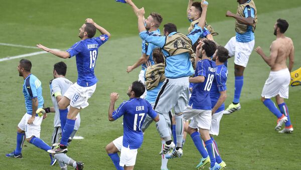 مباراة إيطاليا السويد - سبوتنيك عربي