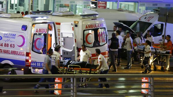 هجمات إرهابية على مطار أتاتورك في اسطنبول - سبوتنيك عربي