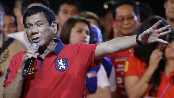 رئيس الفلبين الجديد رودريغو دوتيرتي - سبوتنيك عربي