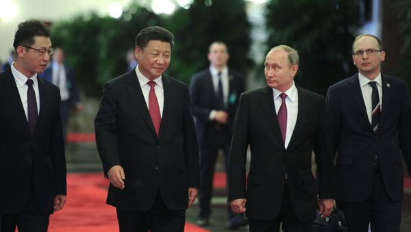 الرئيس الصيني مع الرئيس الروسي - سبوتنيك عربي