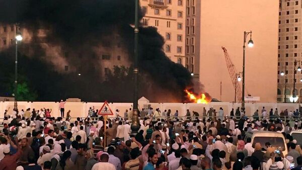انفجار قرب الحرم النبوي - سبوتنيك عربي