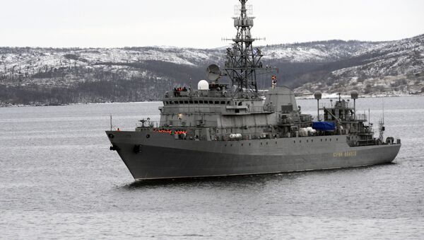 سفينة استطلاع عسكرية روسية - سبوتنيك عربي