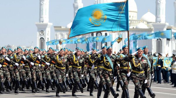 الجيش الكازاخستاني - سبوتنيك عربي