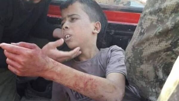 ذبح الطفل الفلسطينى - سبوتنيك عربي