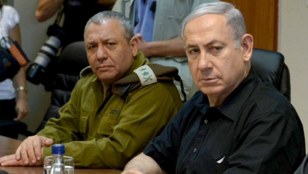 رئيس هيئة الأركان العامة الاسرائيلي الجنرال غادي ايزنكوت - سبوتنيك عربي
