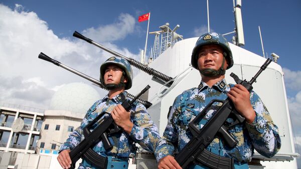 أفراد القوات البحرية الصينية - سبوتنيك عربي