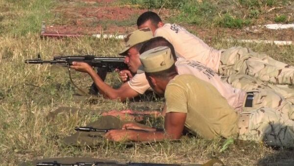 الجنود المصريين خلال التدريبات فى روسيا - سبوتنيك عربي