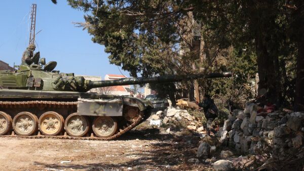 الجيش السوري يقوم بعملية عسكرية واسعة في بلدة معان بحماة - سبوتنيك عربي