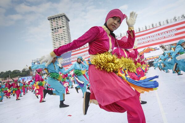 الاحتفال بعيد الاستقلال في كوالالمبور، ماليزيا 31 أغسطس/ آب 2016 - سبوتنيك عربي