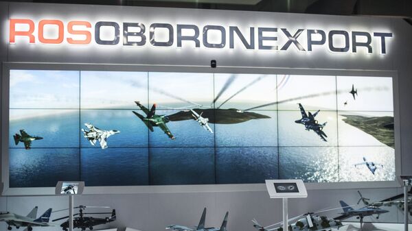 جناح شكة تصدير الأسلحة الروسية في معرض دبي للطيران - سبوتنيك عربي